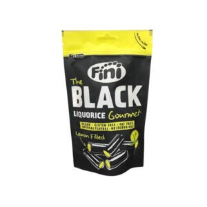 Fini The Black Liquorice Gourmet Lemon 180g