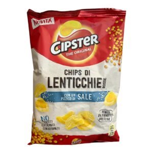 Cipster Lentil Chips Salt 80g