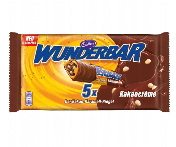 Cadbury Wunderbar Cocoa Cream 5PK 185g