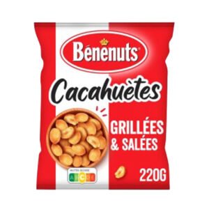 Benenuts Peanuts Grilled Salted 220g