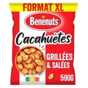 Benenuts Peanuts Grilled Salted XL Size 590g