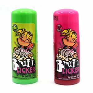 Brain Licker Black Cherry & Apple Sour Candy Drink 80g