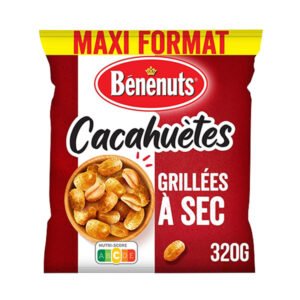 Benenuts Peanuts Roasted Grilled Maxi Size 320g