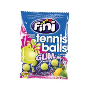 Fini Tennis Balls Bubble Gum 80g