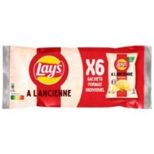 Lay's A l'Ancienne Natural 6PK 168g