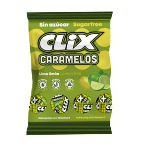 Clix Caramelos Lemon Lime Candy 42g