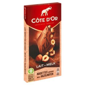 Côté d'Or Milk Chocolate & Hazelnut 180g