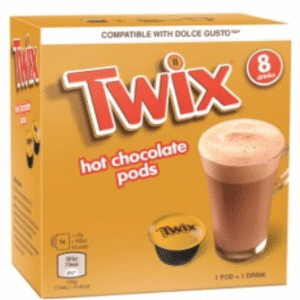 Twix Hot Chocolate Pods 120g