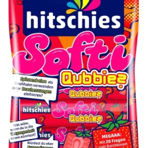 Hitschies Softi Qubbies Strawberry 80g