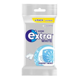 Wrigley's Extra White Sweet Mint 4PK 56g