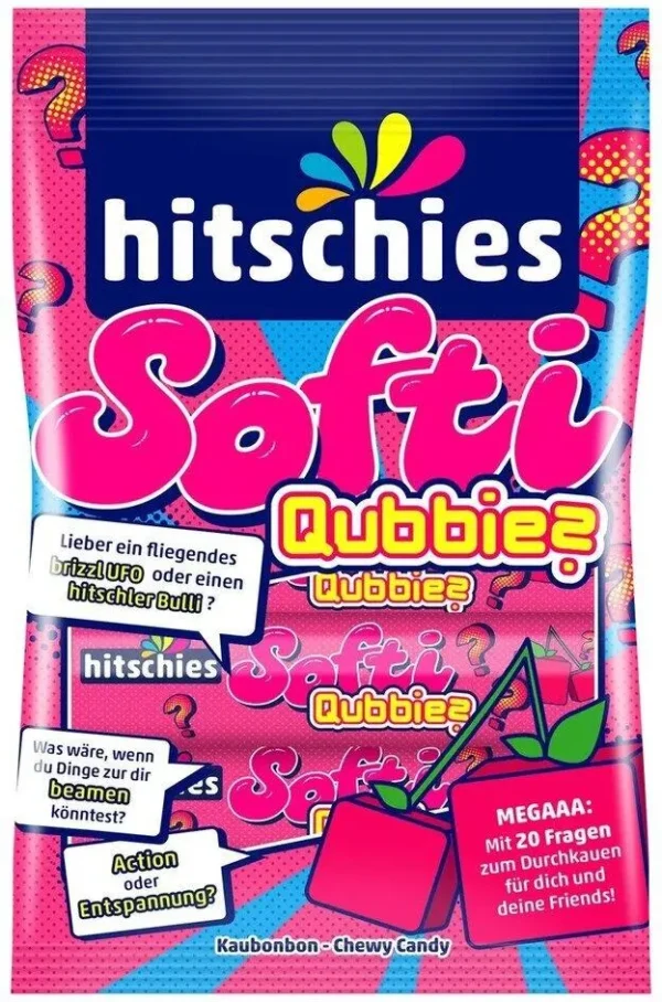 Hitschies Softi Qubbies Cherry 80g
