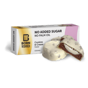 BW Cookies No Add Sugar Cookies & Cream 100g