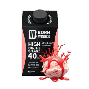 BW High Protein Shake Strawberry Ice Cream 500ml