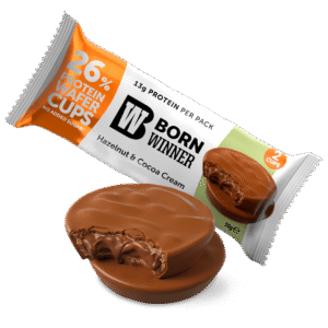 BW Protein Wafer Cups Hazelnut & Cocoa Crème 50g