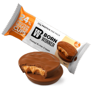 BW Protein Wafer Cups Peanut Butter Crème 50g