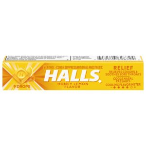 Halls Honey & Lemon Flavour 33.5g