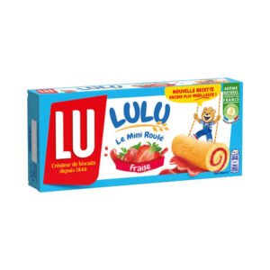 LU Lulu Mini Roll Strawberry 150g