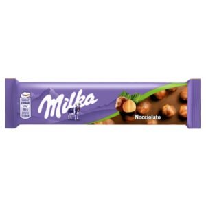 Milka Milk Chocolate Hazelnut Bar 45g