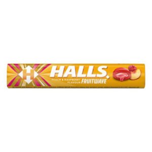 Halls Fruitwave Peach & Raspberry Flavour 45g