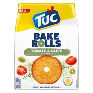 Tuc Cracker Bake Rolls Tomato & Olive 150g