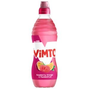 Vimto No Added Sugar Raspberry Orange Passionfruit Sport Cap 500ML