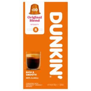 Dunkin' Nespresso Original Blend 52G