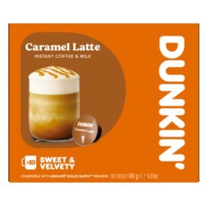 Dunkin' Dolce Gusto Caramel Latte 140G
