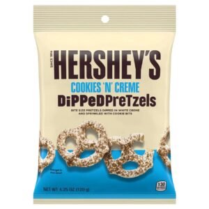 Hershey's Cookie 'N' Crème Dipped Pretzels 120G