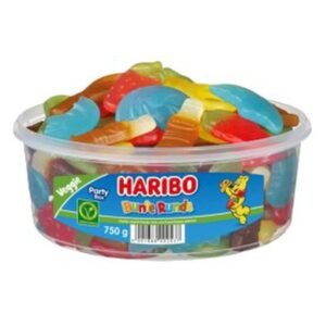 Haribo Colorful Round Tub 750G