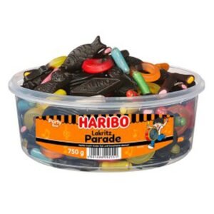 Haribo Liquorice Parade Tub 750G
