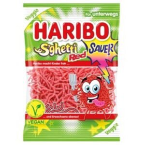 Haribo S'ghetti Red Sour 85G