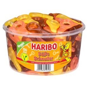 Haribo Sweet Pacifiers Tub 1.35KG