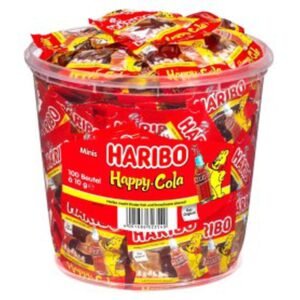 Haribo Happy - Cola Minis Tub 1KG