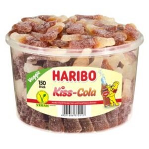 Haribo Kiss-Cola Tub 1.35KG