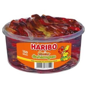 Haribo Cola Snakes Tub 1.1KG