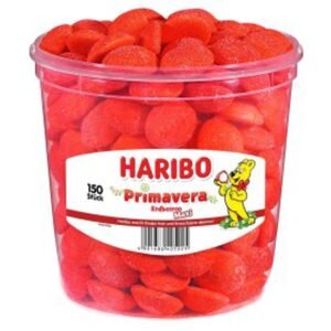 Haribo Primavera Strawberry Tub 1.05KG