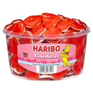 Haribo Love Hearts Tub 1.12KG