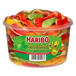 Haribo Anaconda Giant Snakes Tub 1.2KG