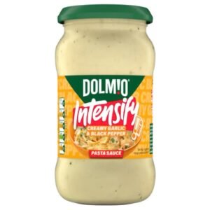 Dolmio Intensify Creamy Garlic & Black Pepper Pasta Sauce 390G