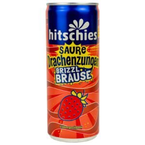 Hitschies Sour Dragon Tongues Brizzl Strawberry 250ML