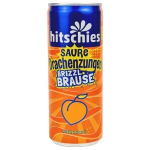 Hitschies Sour Dragon Tongues Brizzl Peach 250ML