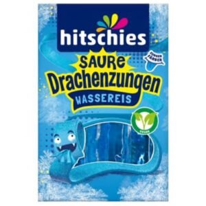 Hitschies Sour Dragon Tongues Blue Freeze Ice 400ML
