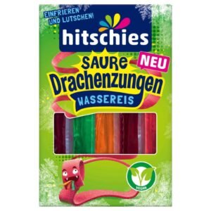 Hitschies Sour Dragon Tongues Freeze Ice 400ML