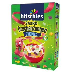Hitschies Sour Dragon Tongues Crispies 270G