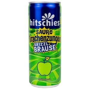 Hitschies Sour Dragon Tongues Brizzl Green Apple 250ML