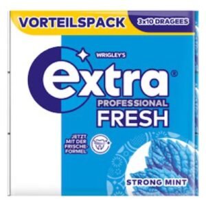 Wrigley's Extra Professional Fresh Strong Mint 3PK 42G