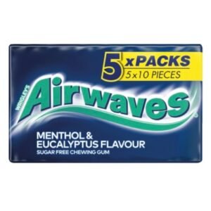 Wrigley's Airwaves Menthol & Eucalyptus 5PK 70G