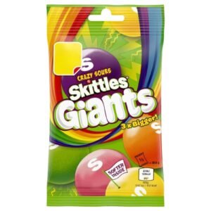 Skittles Giants Crazy Sours Treat Bag 116G