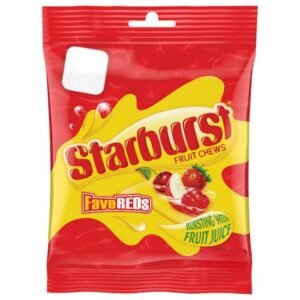 Starburst Fruit Chews Fave Reds Bag 127G