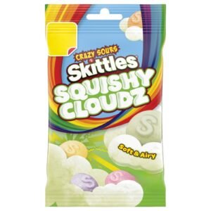 Skittles Squishy Cloudz Crazy Sours Treat Bag 70G